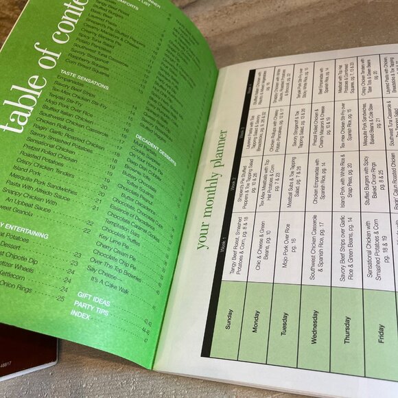 A Taste of Tupperware Volumes II & III Recipes Booklets Cookbook 2003-2004 Vtg - Picture 6 of 12